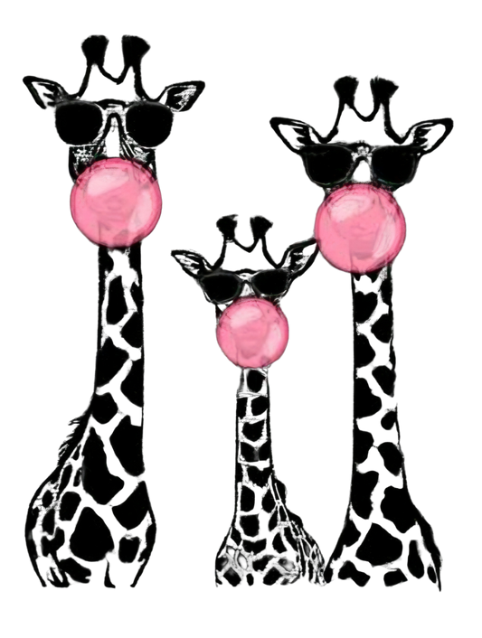 BUBBLE GUM GIRAFFES