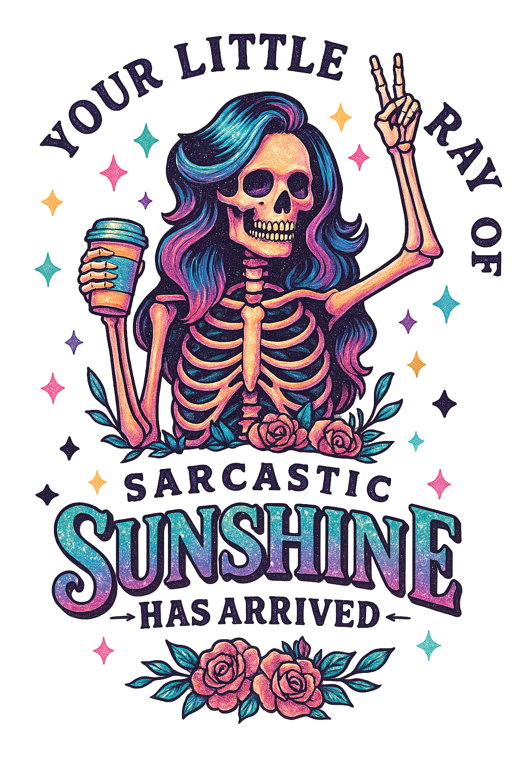 RAY OF SARCASTIC SKELETON