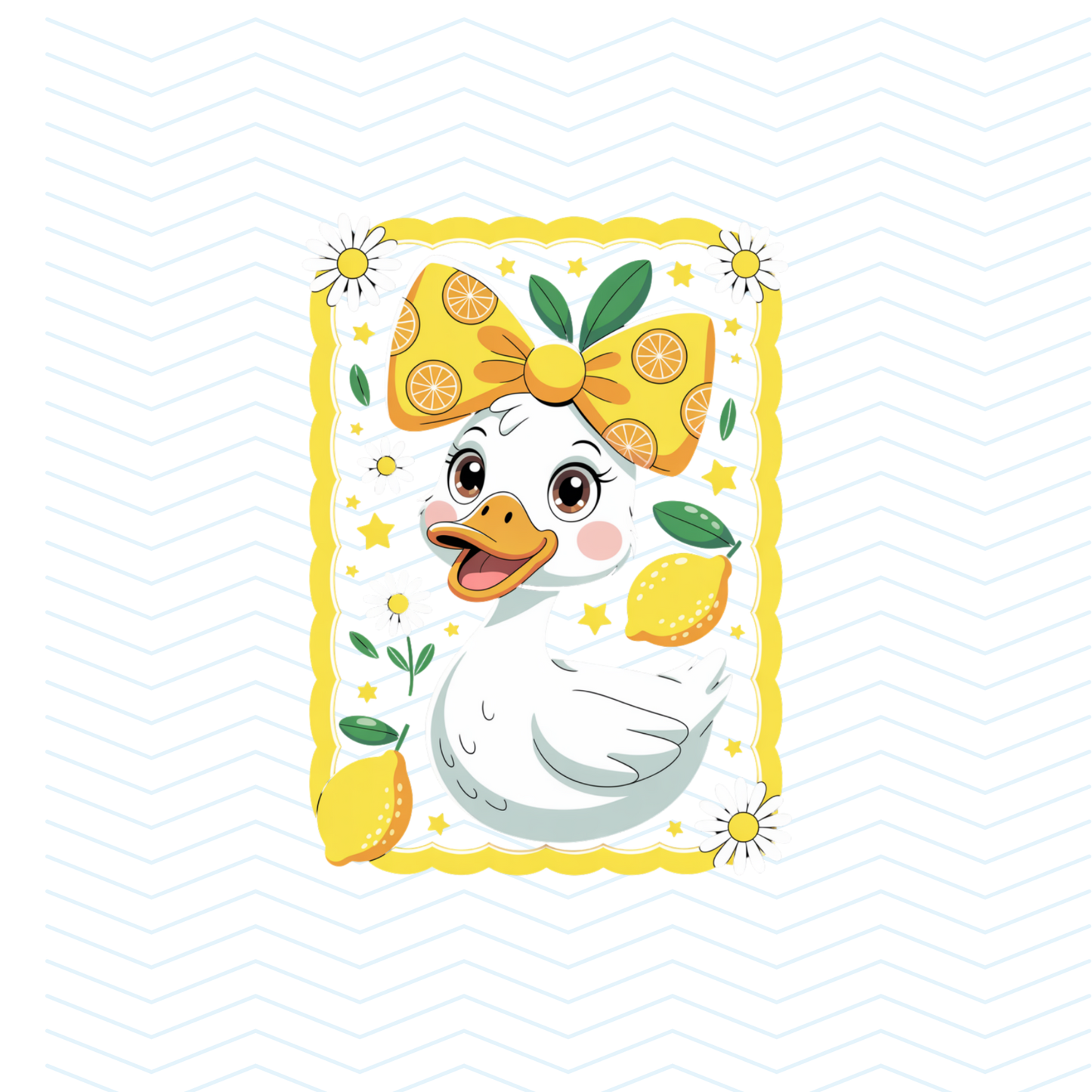 WHITE GIRLY GOOSE