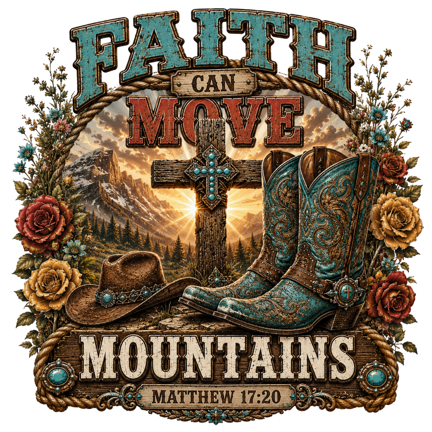 FAITH CAN MOVE MOUNTAINS