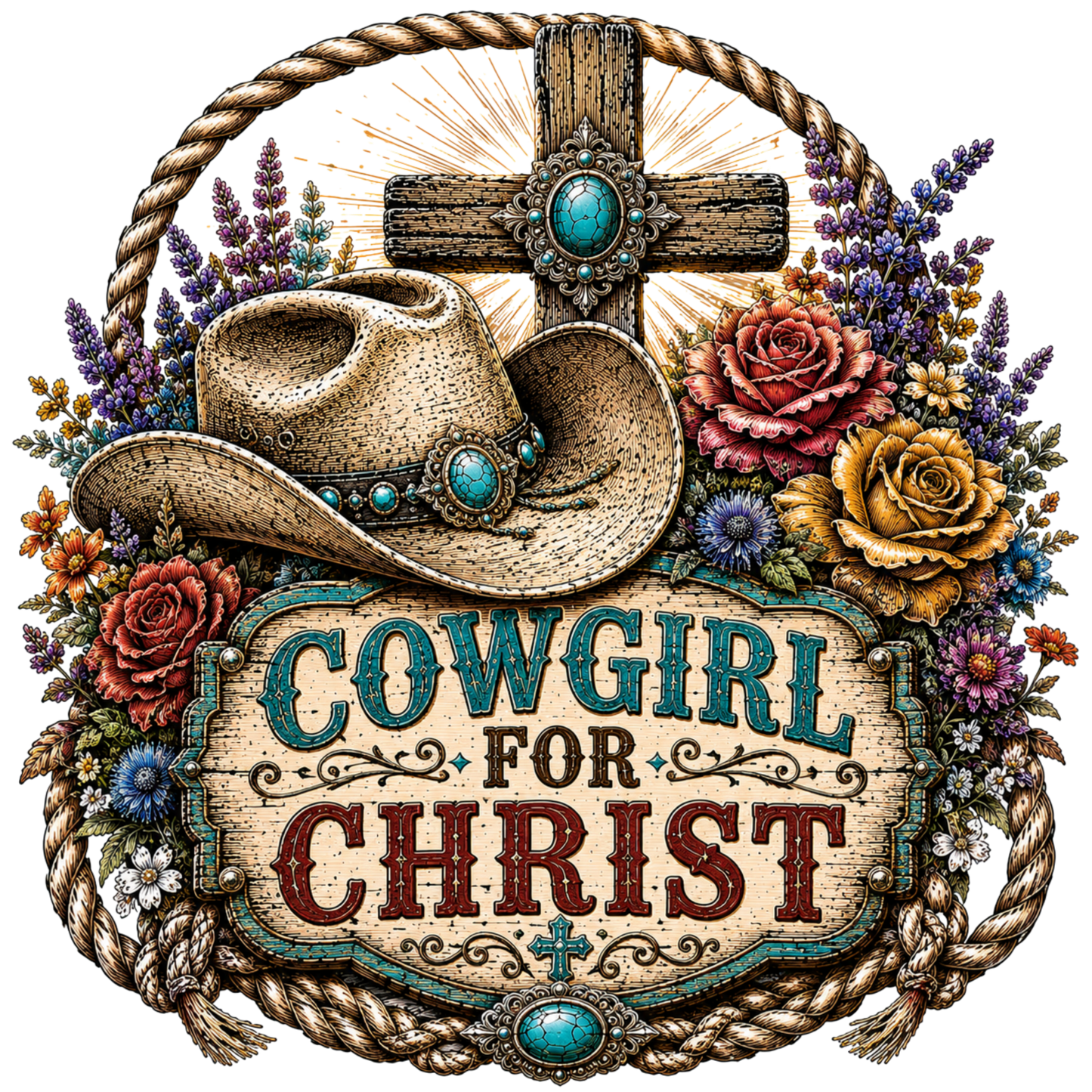 COWGIRL FOR CHRIST