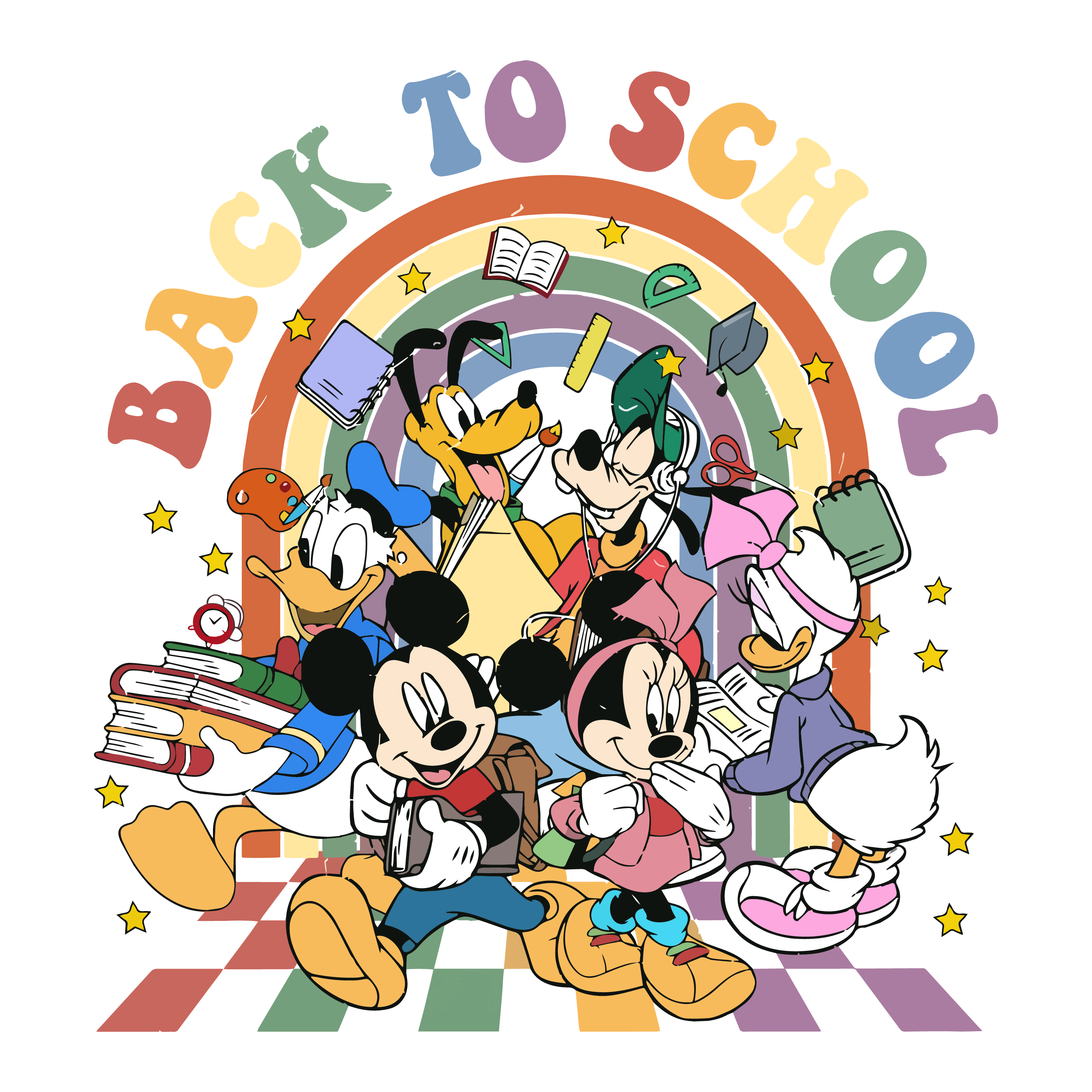 BACK TO SCHOOL MICKEY MOUSE