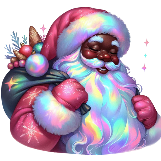 IRRIDESCENT SANTA