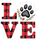 PLAID LOVE PAW PRINT