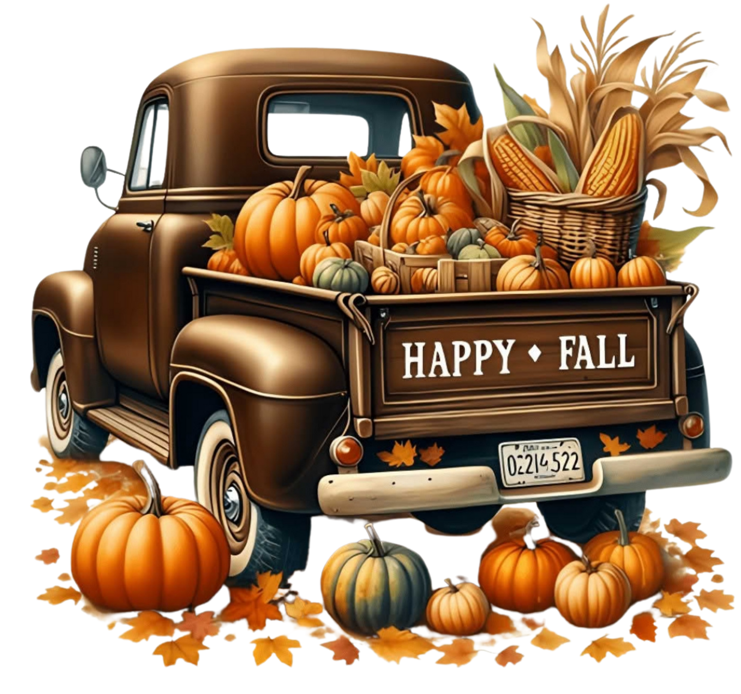 HAPPY FALL TRUCK