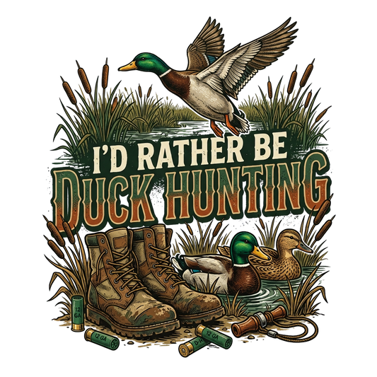 I'D RATHER BE DUCK HUNTING