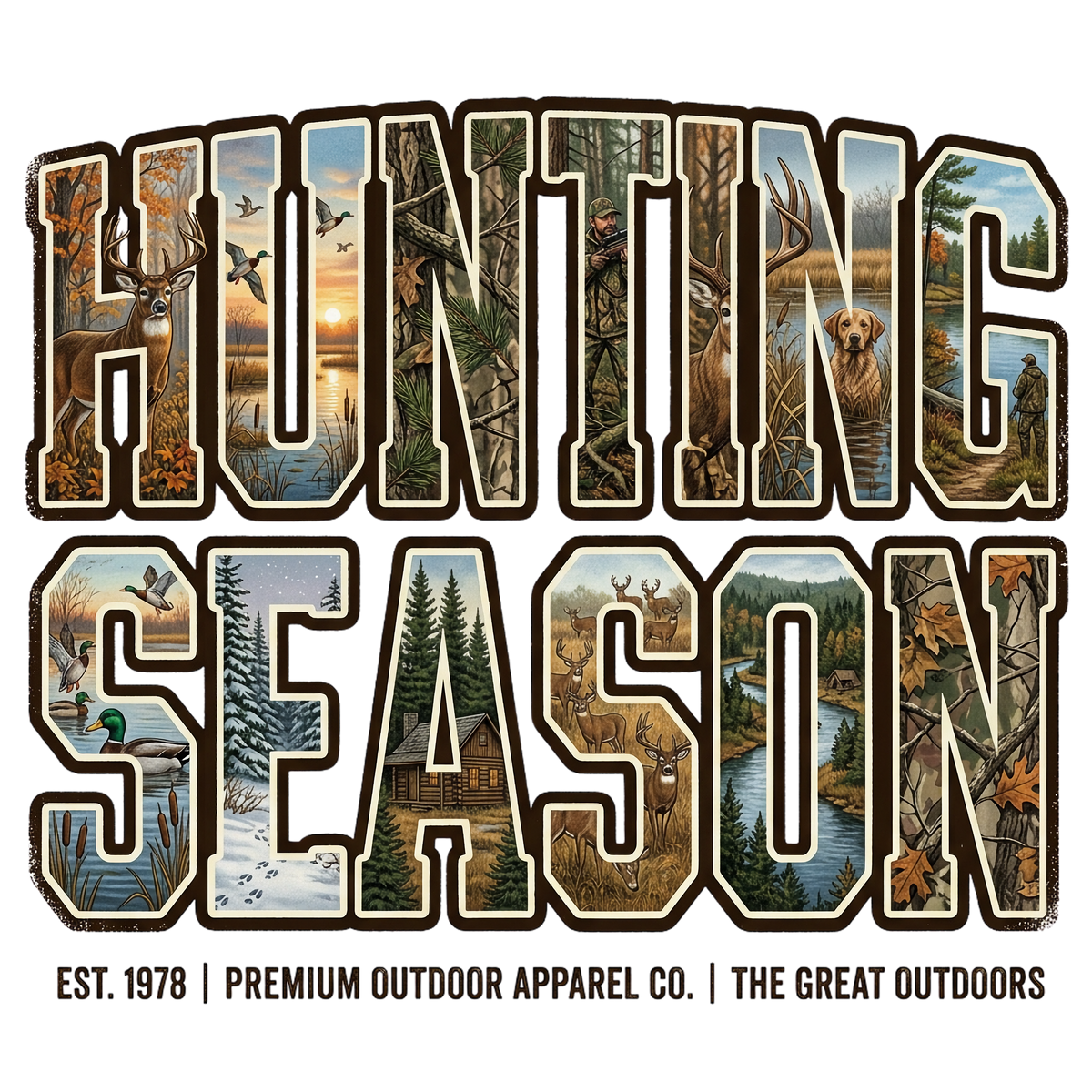 HUNTING SEASON THE GREAT OUTDOORS