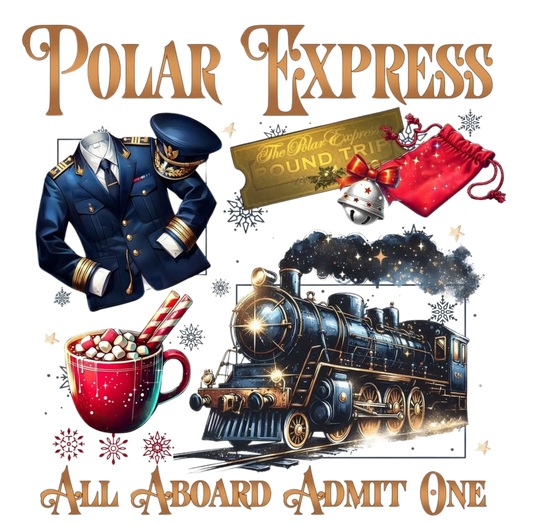 POLAR EXPRESS COLLAGE