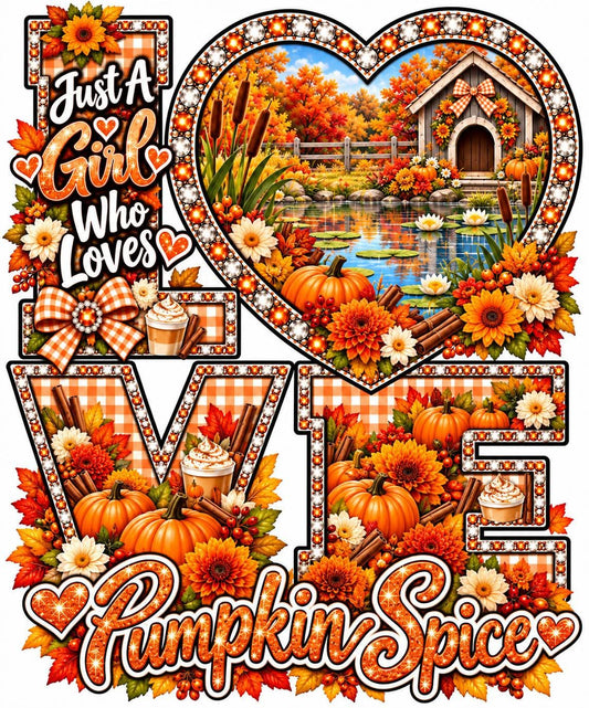 FOR THE LOVE OF PUMPKIN SPICE
