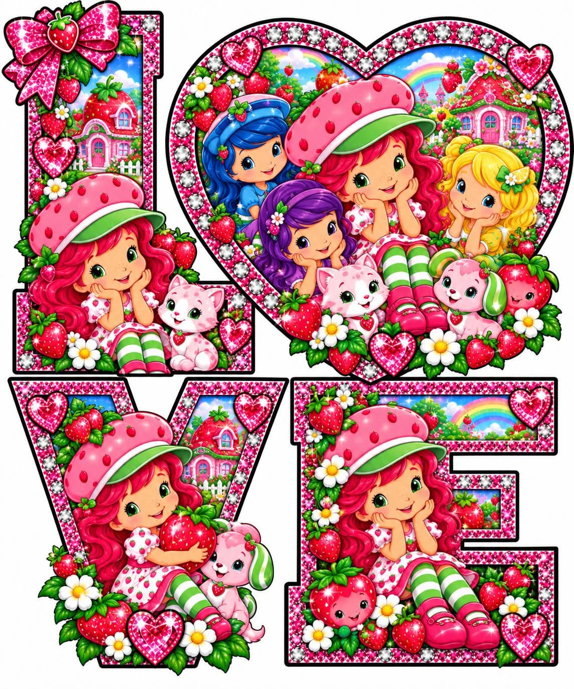 FOR THE LOVE OF STRAWBERRY SHORTCAKE