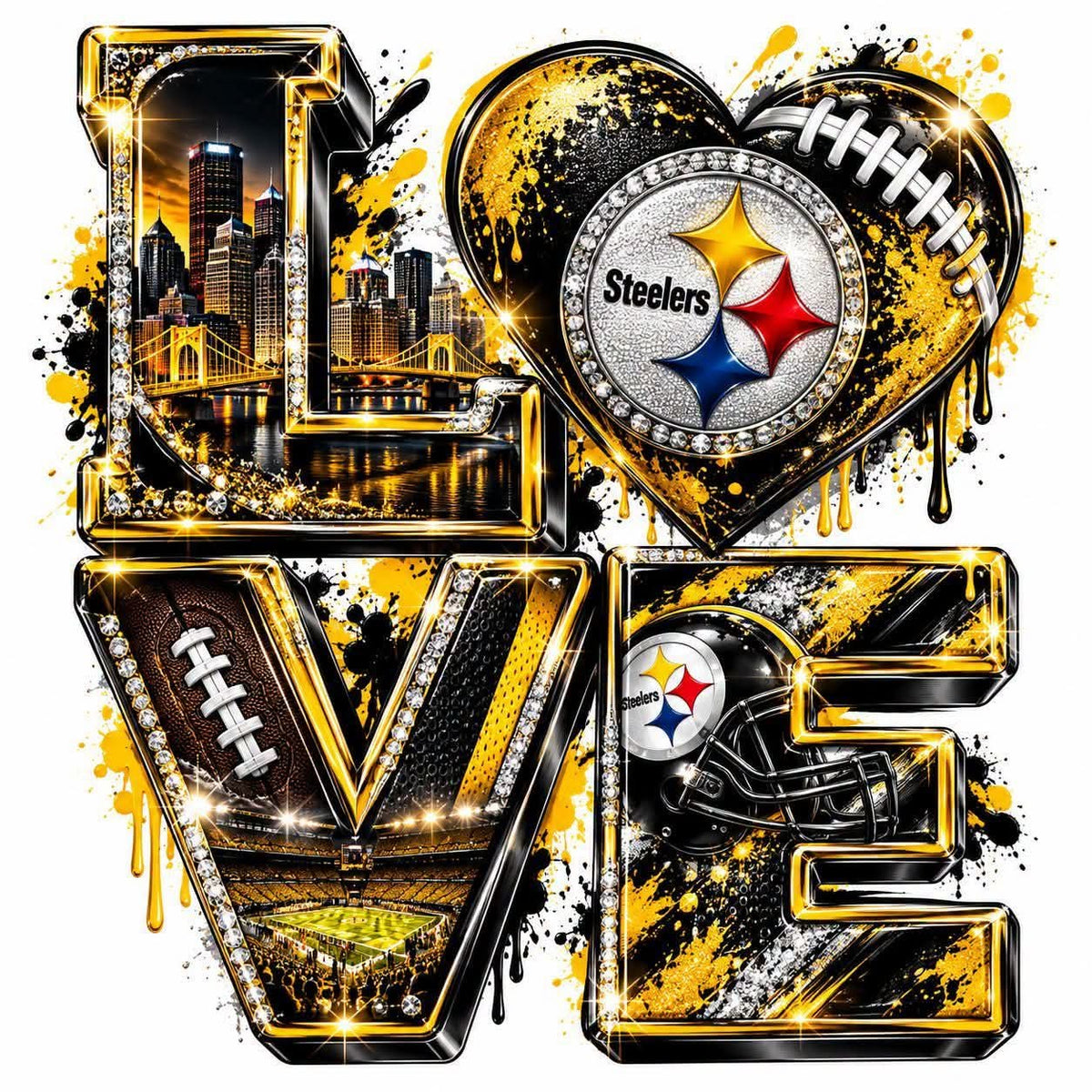 FOR THE LOVE OF THE STEELERS