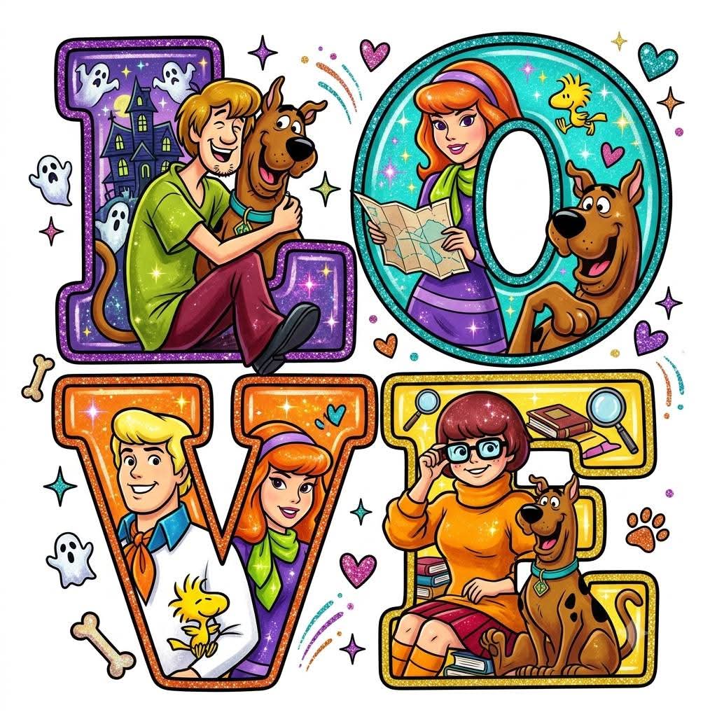 FOR THE LOVE OF SCOOBY DOOBY DOO