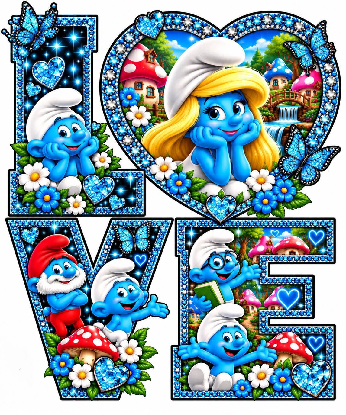 FOR THE LOVE OF THE SMURFS