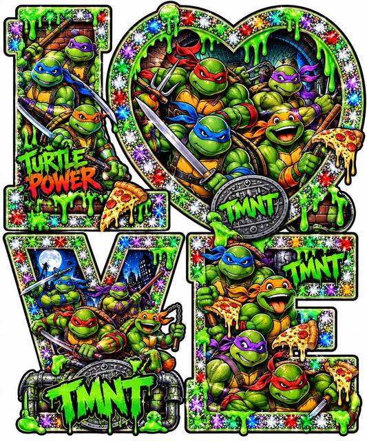 FOR THE LOVE OF THE  TEENAGE MUTANT NINJA TURTLES