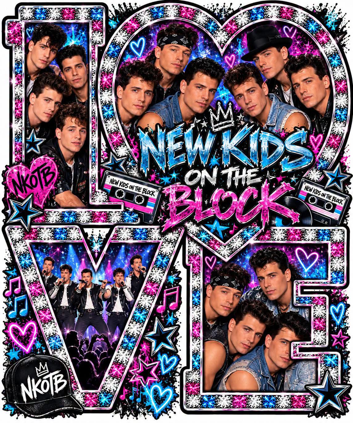 FOR THE LOVE OF THE NEW KIDS ON THE BLOCK