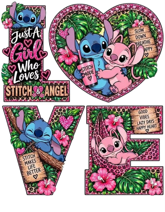 FOR THE LOVE OF STITCH AND ANGEL
