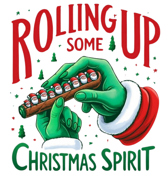 ROLLING UP SOME CHRISTMAS SPIRIT