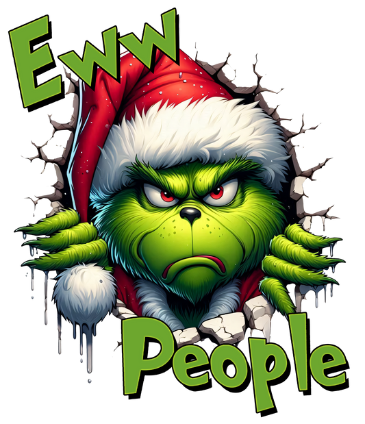 SANTA GRINCH EWW PEOPLE