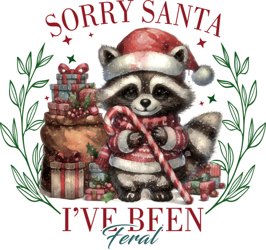 SORRY SANTA I'VE BEEN FERAL