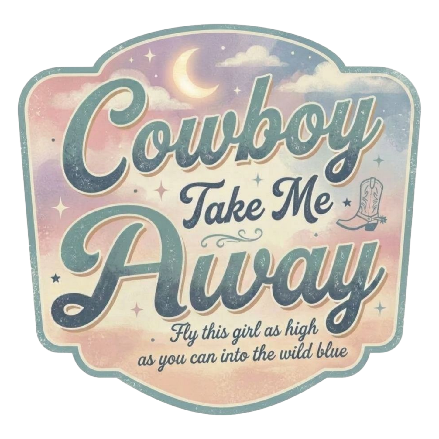 COWBOY TAKE ME AWAY POCKET